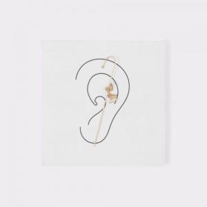 Aldo Plovers Cuff earrings Donna Orecchini Oro | EJIDXVO-41