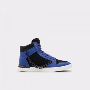 Aldo Popgrand High top sneaker - Cup sole Uomo Sneakers Blu | SXANGQZ-21