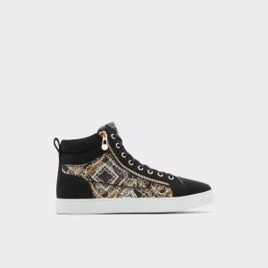 Aldo Popstar High top sneaker - Cup sole Uomo Sneakers Nere | CEHJPSU-47