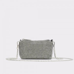 Aldo Precia Crossbody bag Donna Borse Crossbody Nere Argento | FYTGQON-85