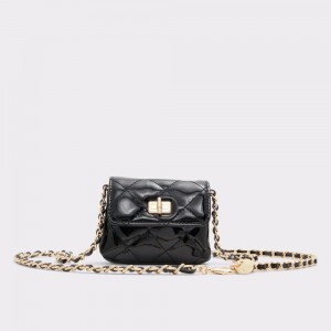 Aldo Precio Fanny pack Donna Zaini Nere Oro | AEPMTSN-87