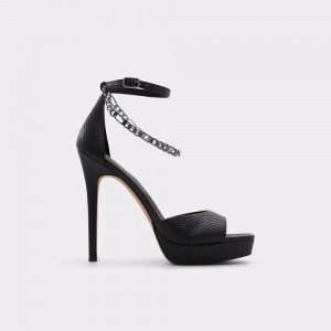 Aldo Prisilla Heeled sandal - Stiletto heel Donna Scarpe Platform Nere | GTWPSJF-89