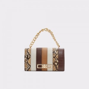 Aldo Qeelaa Crossbody bag Donna Borse Crossbody Beige | IXZYWJO-83