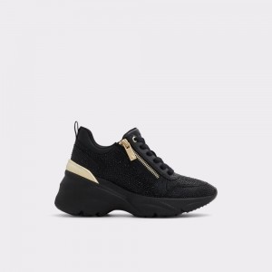 Aldo Quartz Jogger Sole Sneaker - Wedge heel Donna Sneakers Nere | JTMRFVO-19