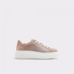 Aldo Reia Low top sneaker - Platform Donna Sneakers Beige | FCMYGOJ-69