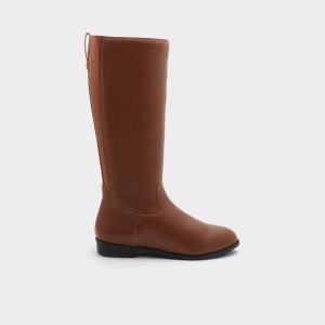 Aldo Riraven Riding boot - Block heel Donna Stivali Marroni | QKSFHOD-75