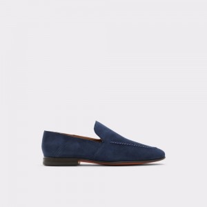Aldo Salaman Loafer Uomo Slip On Blu Marino | EQBKSAN-13