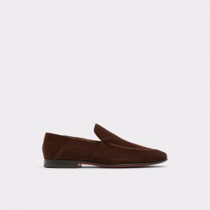 Aldo Salaman Loafer Uomo Slip On Marroni Scuro | REDLUQG-30