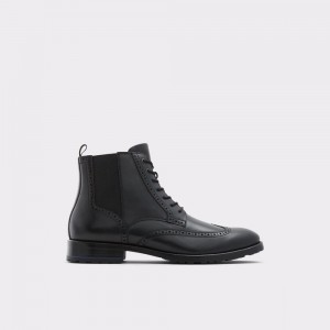 Aldo Salinger Lace up boot Uomo Stivali Stringati Nere | JIXURND-32