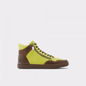 Aldo Sauerbergg High top sneaker - Cup sole Uomo Sneakers Verdi Chiaro | DHZFMBE-23