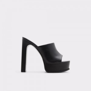 Aldo Savilla Heeled mule - Plateforme Donna Scarpe Platform Nere | MCKDRIX-94