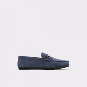 Aldo Scuderia Driving shoe Uomo Slip On Blu Marino | MUFIEYH-95
