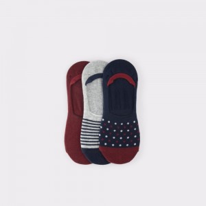 Aldo Slopyllan Socks Uomo Calzini Bordo | OJBTWED-38