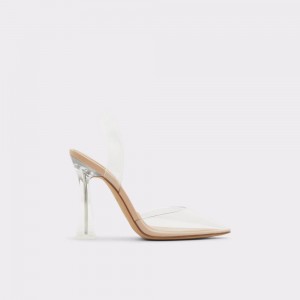 Aldo Solanti Sling back high heel Donna Perfect Pairings Beige | EFZBUVO-12