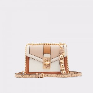 Aldo Thealliaa Crossbody bag Donna Borse Crossbody Beige Scuro | UGJMLXN-67