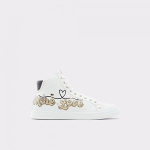 Aldo Toplove High top sneaker Uomo Sneakers Bianche | VBRQEWF-28