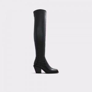 Aldo Toro Over-the-knee western boot Donna Stivali Nere | TOYDHUG-74