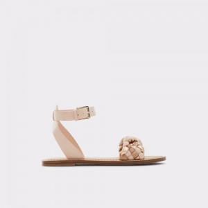 Aldo Tressa Sling back flat sandal Donna Sandali Beige | QGYXVRO-34