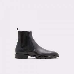 Aldo Venetian Chelsea boot Uomo Stivali Nere | OAQXFSJ-70