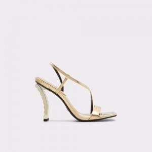Aldo Vermeil Sling back heeled sandal Donna Tacchi Oro | SLFWGCD-71