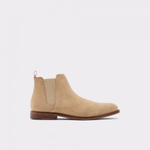 Aldo Vianello-r Chelsea boot Uomo Stivali Beige Chiaro | ZLJIAQY-50