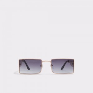 Aldo Viiralti Shield sunglasses Donna Occhiali da Sole Oro | UZYJDLA-21