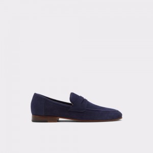 Aldo Welsh Loafer Uomo Slip On Blu Marino | REJBFDA-46