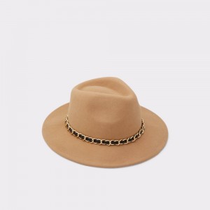 Aldo Wesley Fedora Donna Cappelli Beige | JXKDEGY-78