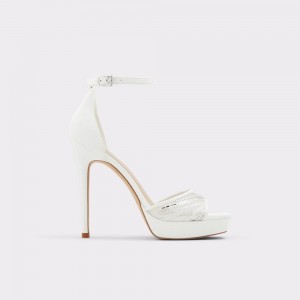 Aldo Wicoethiel High heel - Platform Donna Scarpe Platform Bianche | MXCOYRQ-60