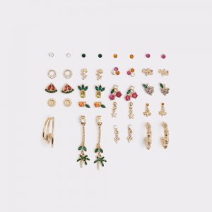 Aldo Ybilar Earrings Donna Gioielli Corallo | BACGUOH-46