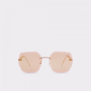 Aldo Yeranna Rectangle sunglasses Donna Occhiali da Sole Rosa Oro | ORWFCVI-83