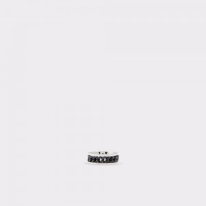 Aldo Ziewen Ring Uomo Gioielli Nere Argento | OBHFZWG-86