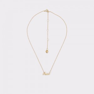 Aldo Zodia Necklace Donna Collane Gialle Scuro | WXYAGKV-05